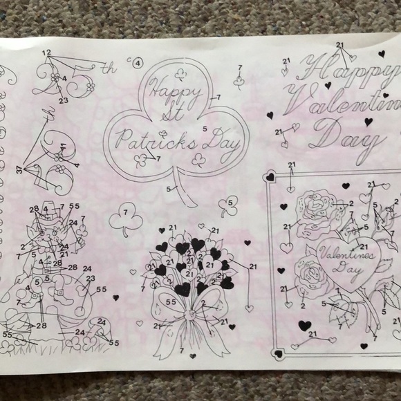 Tri-chem Liquid Embroidery Transfer Book All Occasion.  All holidays - Picture 9 of 10